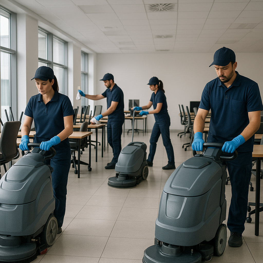 Nettoyage de locaux commerciaux en urgence